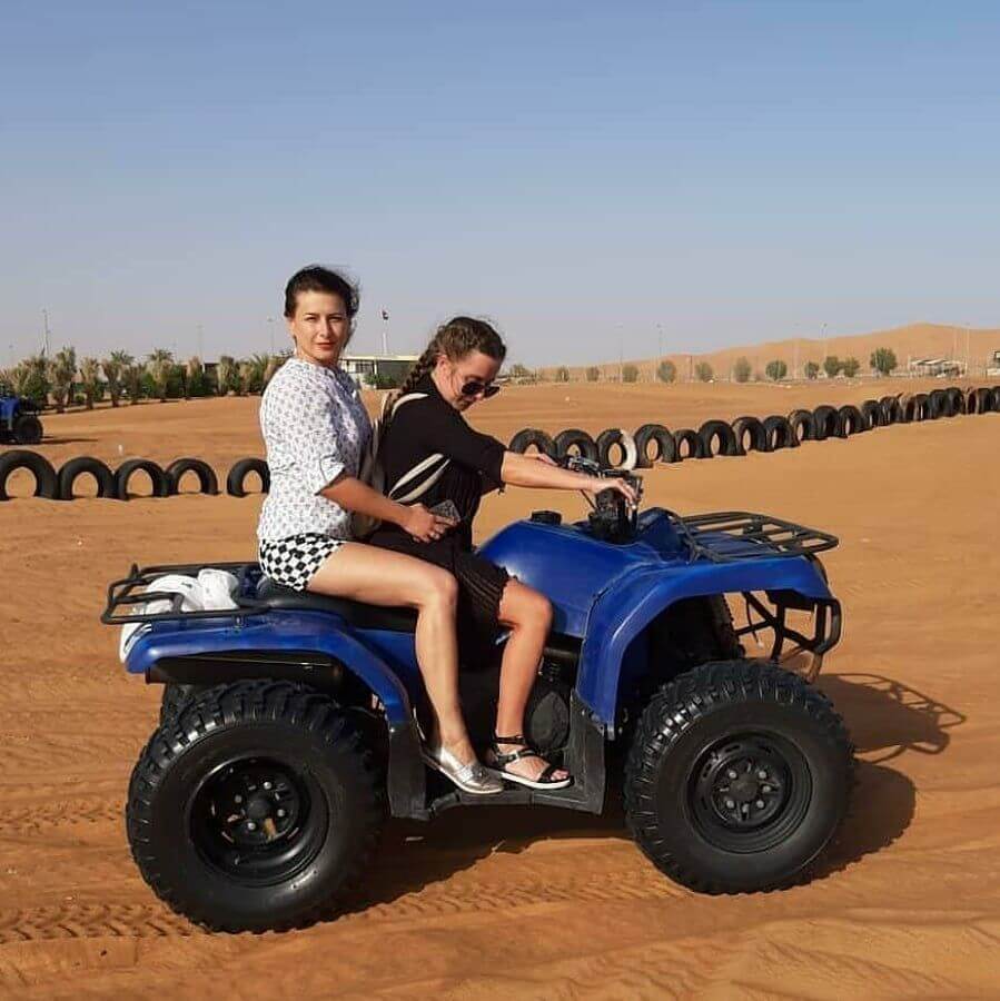 quad bike ride desert