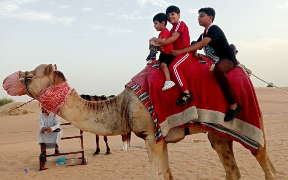Camel Riding in Dubai’s Desert Safari