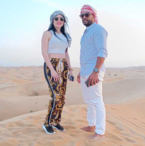 Experience the Dubai desert safari with your partner