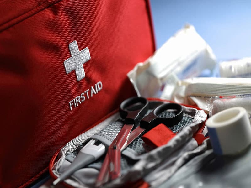 First Aid Kit and Medication
