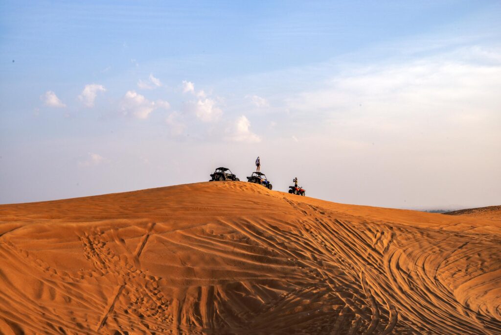 Quad Bike Ride in Desert Safari Dubai