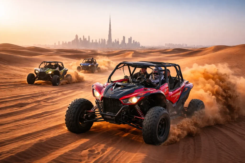 Red Dune Buggy Ride in Dubai​